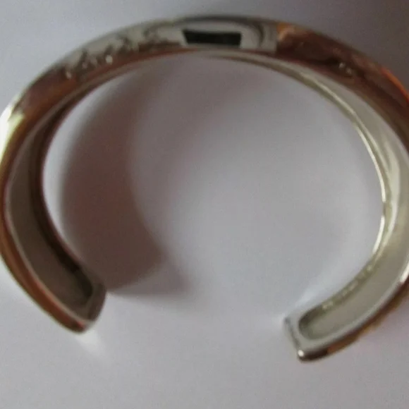 Michael Dawkins 925 Sterling Silver Starry Night Open Cuff Bracelet 51.6… - Picture 6 of 10